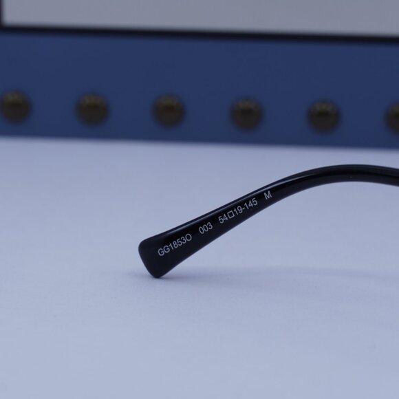 Gucci GG1853O 003 Cat Eye Eyeglasses - Fuchsia with GG Pattern 54mm - Picture 6 of 10